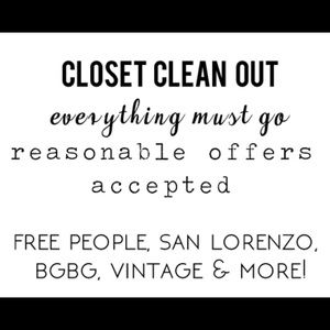 Everything must go!!
